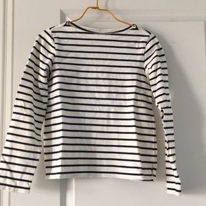 French inspired stripped shirt